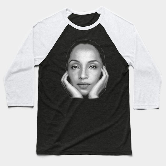 90s Sade Adu Baseball T-Shirt by TheTerrorClub